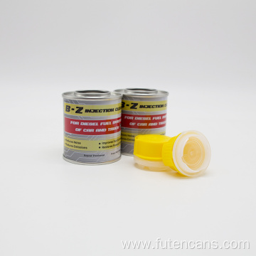 Empty Fuel Additive Tin Cans